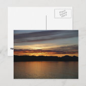 Alaskan Sunset II Beauful Alaska-fotografie Briefkaart (Voorkant / Achterkant)