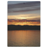 Alaskan Sunset II Beauful Alaska-fotografie Klembord (Achterkant)