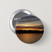 Alaskan Sunset II Beauful Alaska-fotografie Ronde Button 5,7 Cm (Voorkant /achterkant)