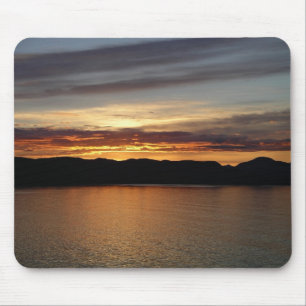 Alaskan Sunset II Mooie Alaska fotografie Muismat