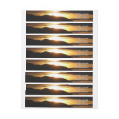 Alaskan Sunset III Beauful Alaska-fotografie (Vel)