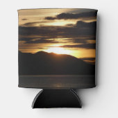 Alaskan Sunset III Beauful Alaska-fotografie Blikjeskoeler (Voorkant)