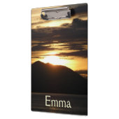 Alaskan Sunset III Beauful Alaska-fotografie Klembord (Links)