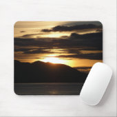 Alaskan Sunset III Beauful Alaska-fotografie Muismat (Met muis)