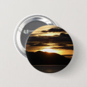 Alaskan Sunset III Beauful Alaska-fotografie Ronde Button 5,7 Cm (Voorkant /achterkant)