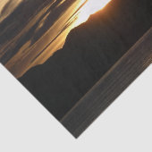 Alaskan Sunset III Beauful Alaska-fotografie Tissuepapier (Detail)