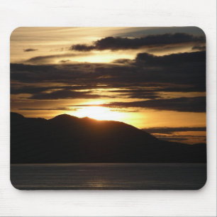 Alaskan Sunset III Mooie Alaska fotografie Muismat