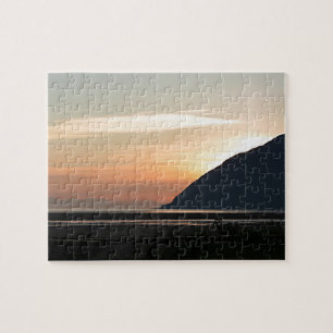Alaskan Sunset over de wederkerige Arm Legpuzzel
