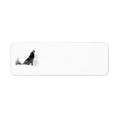 Alaskan Timber Wolf Label (Voorkant)