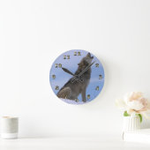 Alaskan Timber Wolf Ronde Klok (Huis)