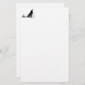 Alaskan Timber Wolf Stationery Briefpapier (Voorkant / Achterkant)
