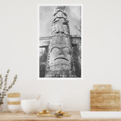 Alaskan Totem Pole 1912 Poster (Keuken)