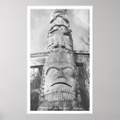 Alaskan Totem Pole 1912 Poster (Voorkant)
