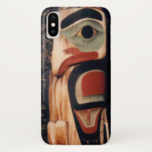 Alaskan Totem Pole Foto ontworpen iPhone X Case-Mate iPhone Case
