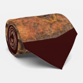 Alaskan Totem Pole Native American Gift Stropdas (Opgerold)