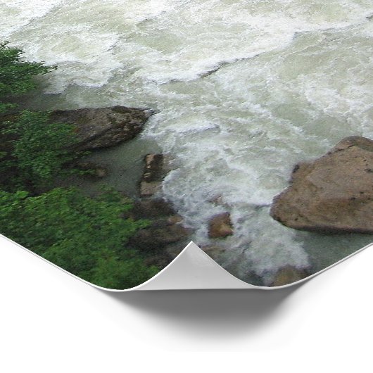 Alaskan Waterfall 11x14 Fotografische afdrukken Poster (Hoek)