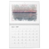 Alaskan-Waterverf 12 maanden kalender (Mar 2027)