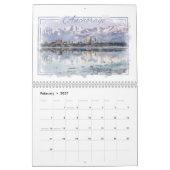 Alaskan Waterverf Agenda Kalender (Feb 2027)