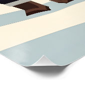 Alaskan whale watching photobomb poster (Hoek)