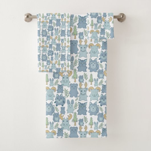 Alaskan Wilde Dieren Dodedoekset Bad Handdoek (Insitu)