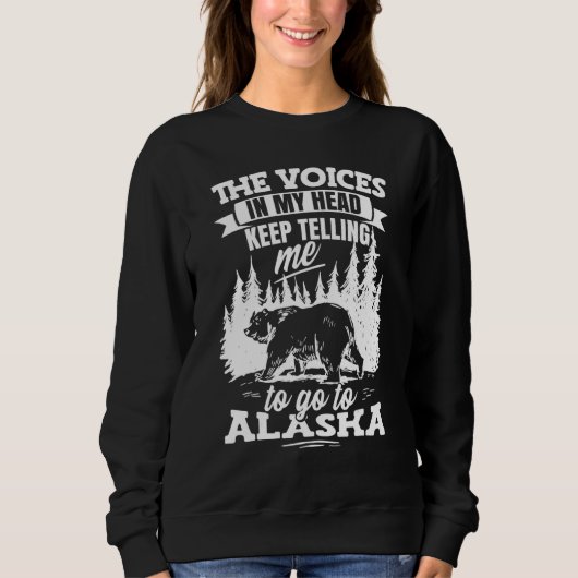 Alaskan Wilderness Alaska Vacation Trui (Voorkant)