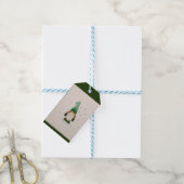 Alaskan Winter Gnome Gift Label Cadeaulabel (Met Touw)