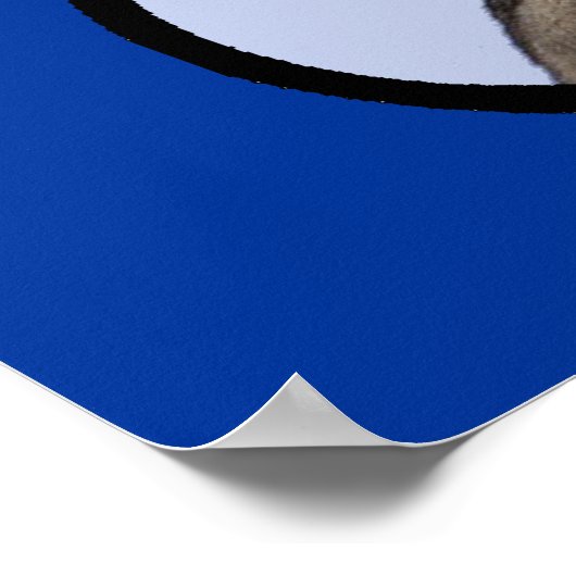 Alaskan Wolf Paw Print (Hoek)