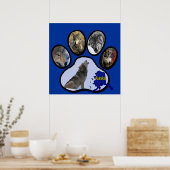 Alaskan Wolf Paw Print (Keuken)