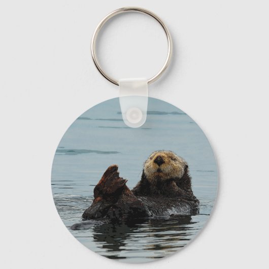 Alaskan Zee Otter Sleutelhanger (Voorkant)