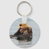 Alaskan Zee Otter Sleutelhanger (Voorkant)
