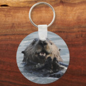 Alaskan Zee Otter Sleutelhanger (Voorkant)