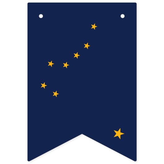 Alaskanvlag, Amerikaanse vlag Vlaggetjes (Derde vlag)