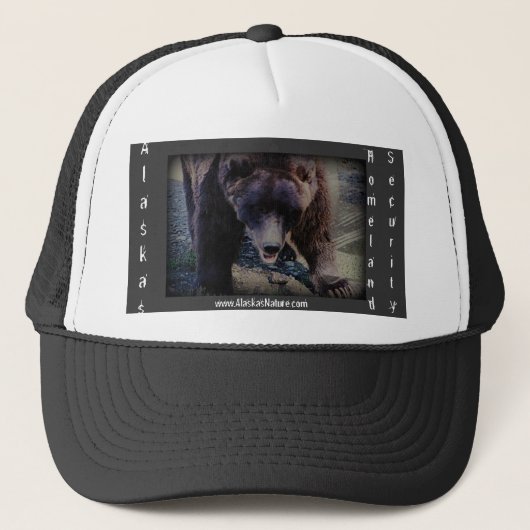 Alaska's Binnenlandse Veiligheid Trucker Pet (Voorkant)