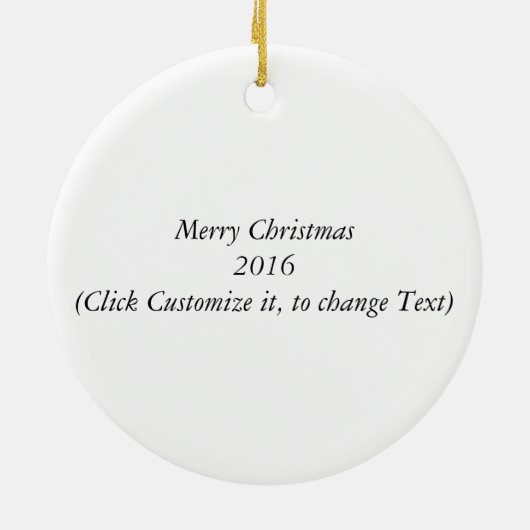 Alaska's Exit Glacier Valley Keramisch Ornament (Achterkant)