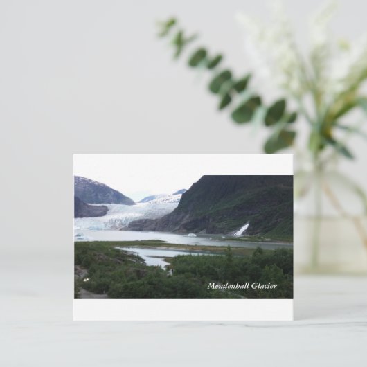 Alaska's gletsjers briefkaart (Staand voorkant)