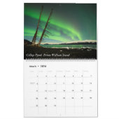 Alaska's Magische Prins William Sound Calendar Kalender (Mar 2026)