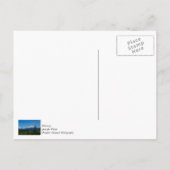 Alaska's Mt. McKinley Briefkaart (Achterkant)