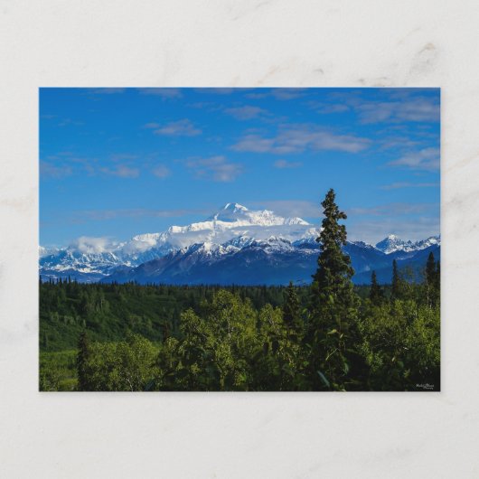 Alaska's Mt. McKinley Briefkaart (Voorkant)