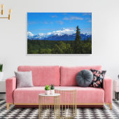 Alaska's Mt. McKinley Canvas Afdruk (Insitu (Woonkamer))