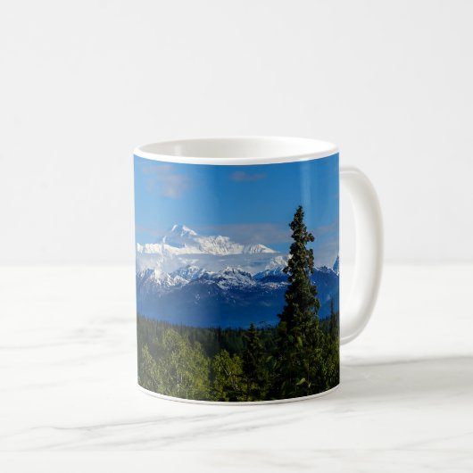 Alaska's Mt. McKinley Coffee Mok (Voorkant rechts)