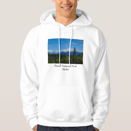Alaska's Mt. McKinley Hoodie (Voorkant)