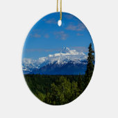 Alaska's Mt. McKinley Keramisch Ornament (Rechts)