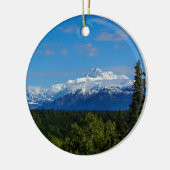 Alaska's Mt. McKinley Keramisch Ornament (Links)