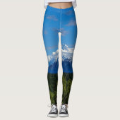 Alaska's Mt McKinley Leggings (Voorkant)
