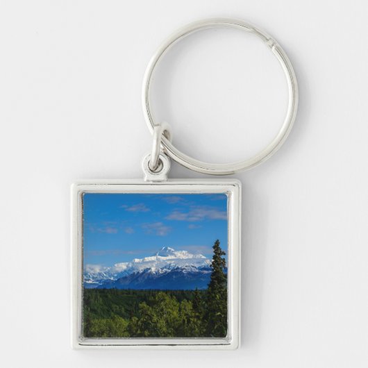 Alaska's Mt Mckinley Sleutelhanger (Voorkant)