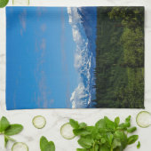 Alaska's Mt. McKinley Theedoek (Gevouwen)