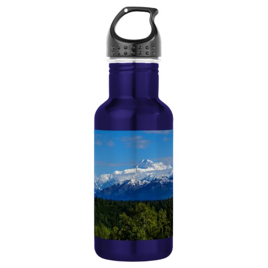 Alaska's Mt. McKinley Water Bottle Waterfles (Voorkant)