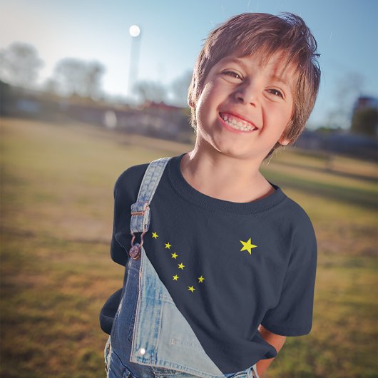 Alaska's vlag Kinder T-Shirt