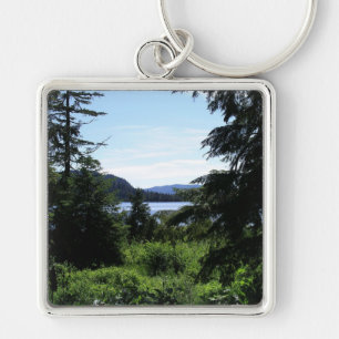Alaskisch Landschap Mooie Alaska Fotografie Sleutelhanger