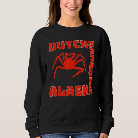 Alaskische krab Alaskas krab Vist dodelijkste krab Trui (Voorkant)